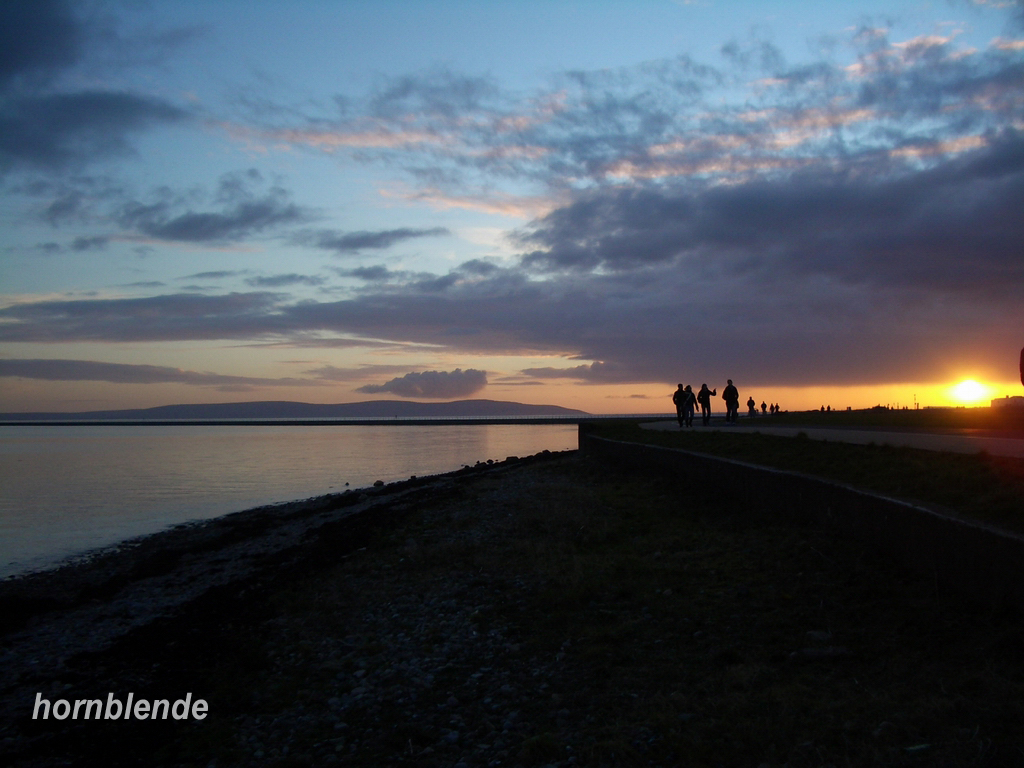 Fonds d'cran Nature Couchers et levers de Soleil Coucher de soleil  Galway