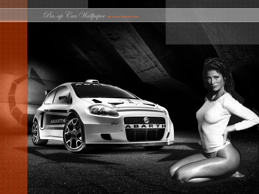 Wallpapers Cars Girls and cars Pin-up Car Wallpaper 2007 by bewall.com