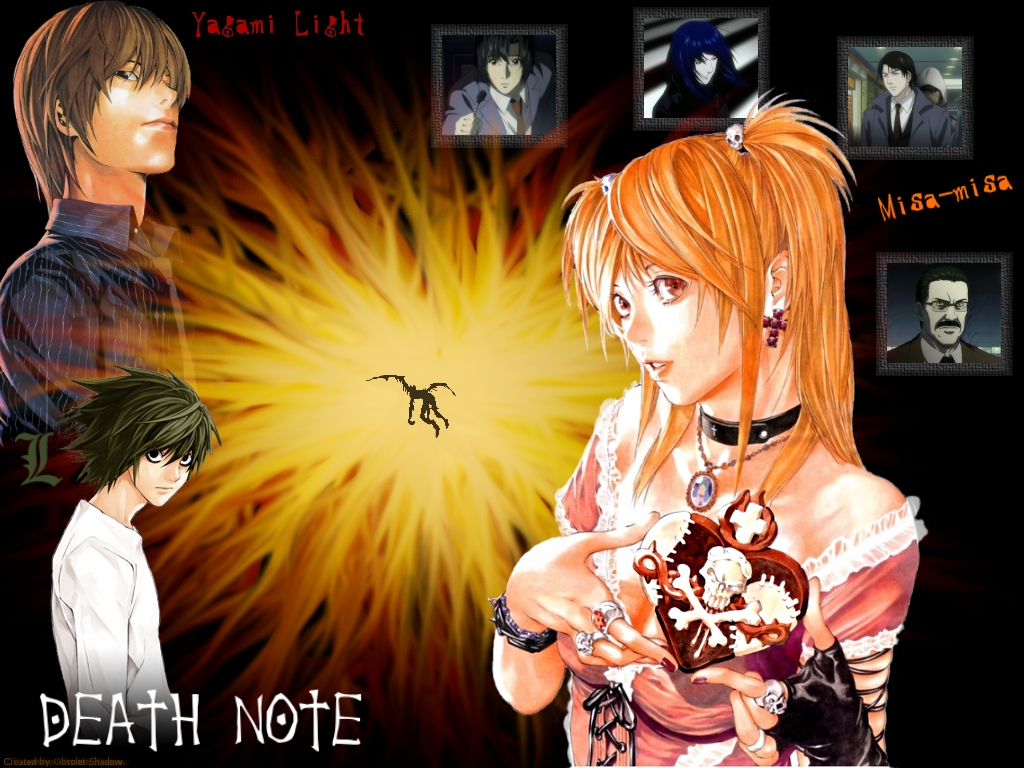 Wallpapers Manga Death Note ryuk power v2