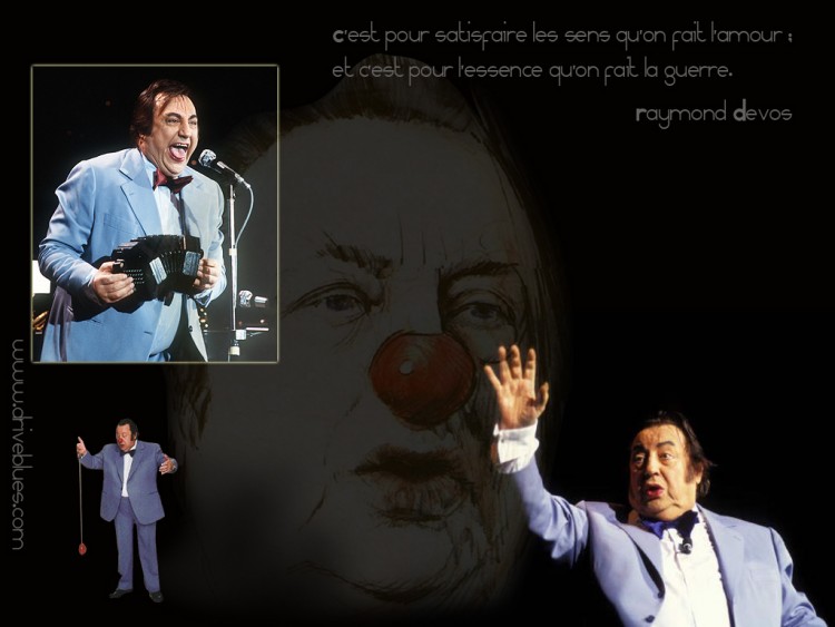 Fonds d'cran Clbrits Homme Raymond Devos hommage!!! le clown est mort....