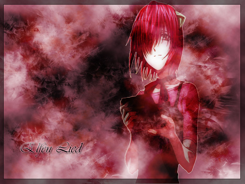 Fonds d'cran Manga Elfen lied Lucy