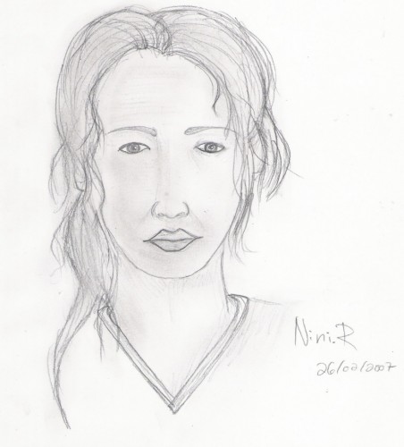 Fonds d'cran Art - Crayon Cinma - Sries TV Christina Yang