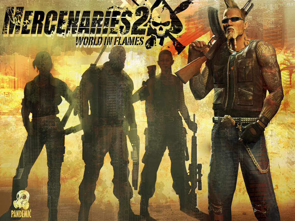 Wallpapers Video Games Mercenaries 2: l'Enfer des Favelas Mercenaries