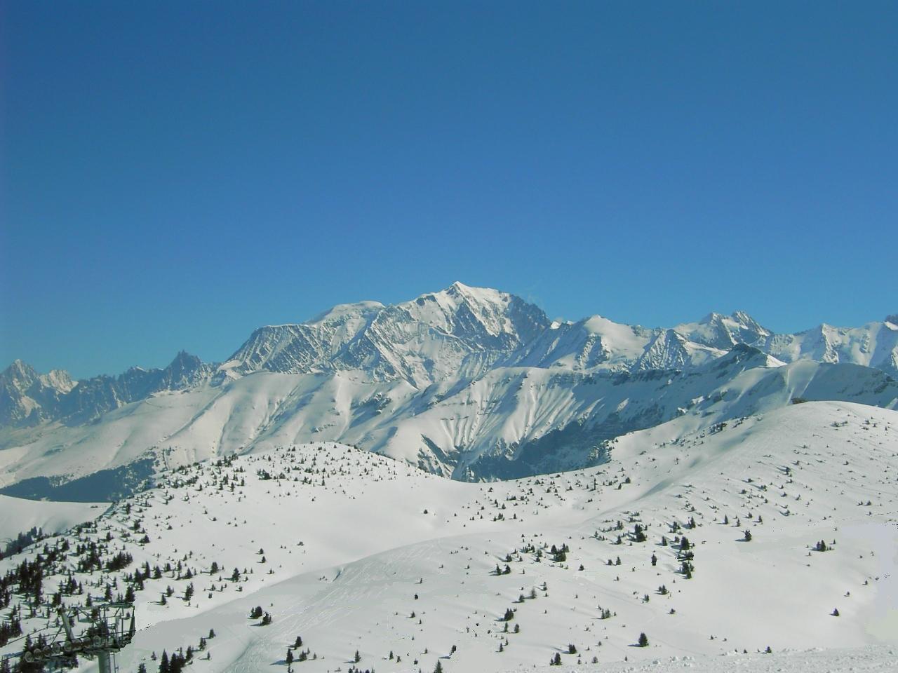 Fonds d'cran Nature Montagnes Le Mont Blanc