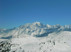 Fonds d'cran Nature Le Mont Blanc