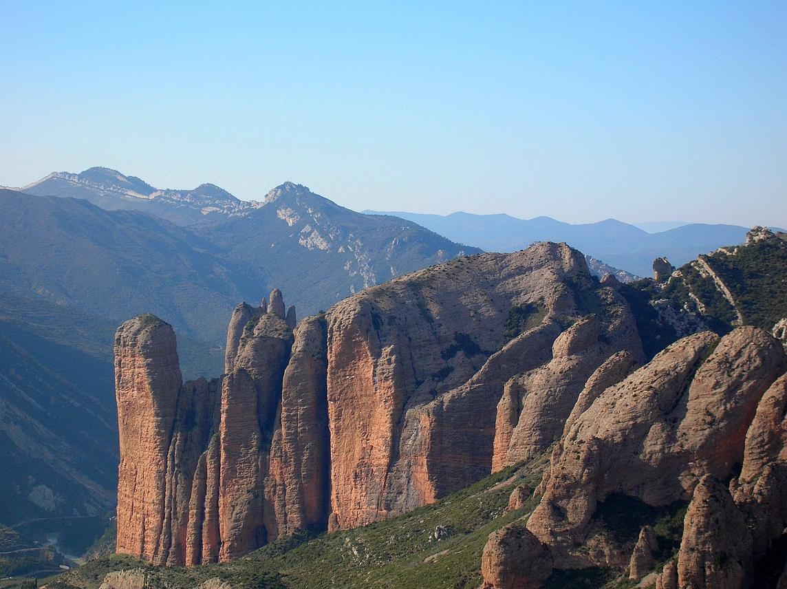 Wallpapers Nature Mountains Mallos de Riglos