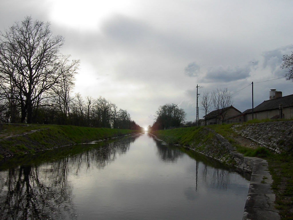 Wallpapers Nature Water - Reflection CANAL DU BERRY