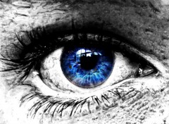Fonds d'cran Art - Numrique occhio blu