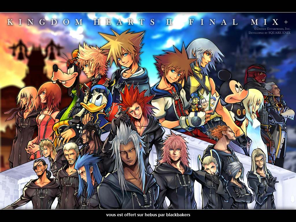 Fonds d'cran Jeux Vido Kingdom Hearts II Kingdom Hearts II Final Mix +