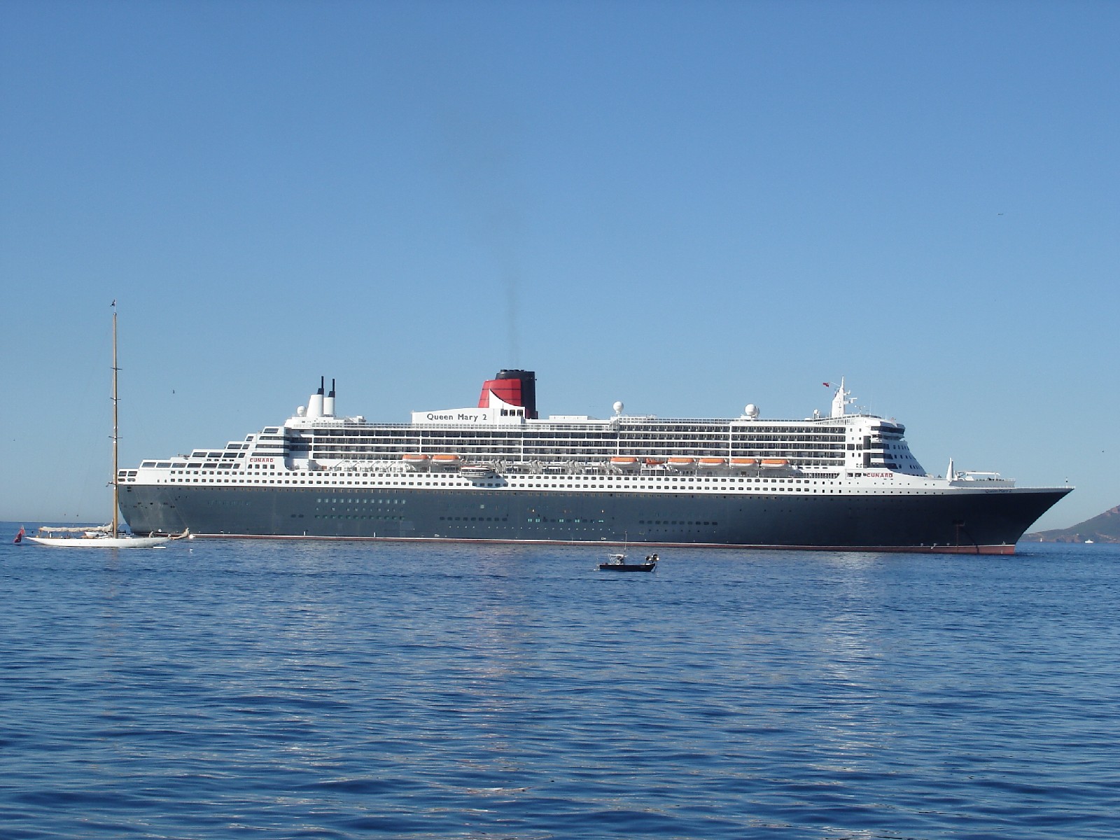 Fonds d'cran Bateaux Paquebots Queen Mary 2