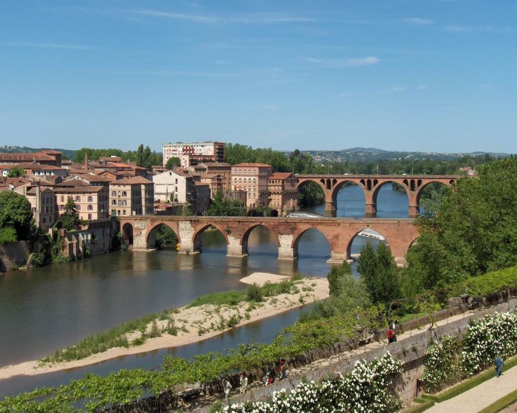 Wallpapers Constructions and architecture Bridges - Aqueduct Albi ville d'art