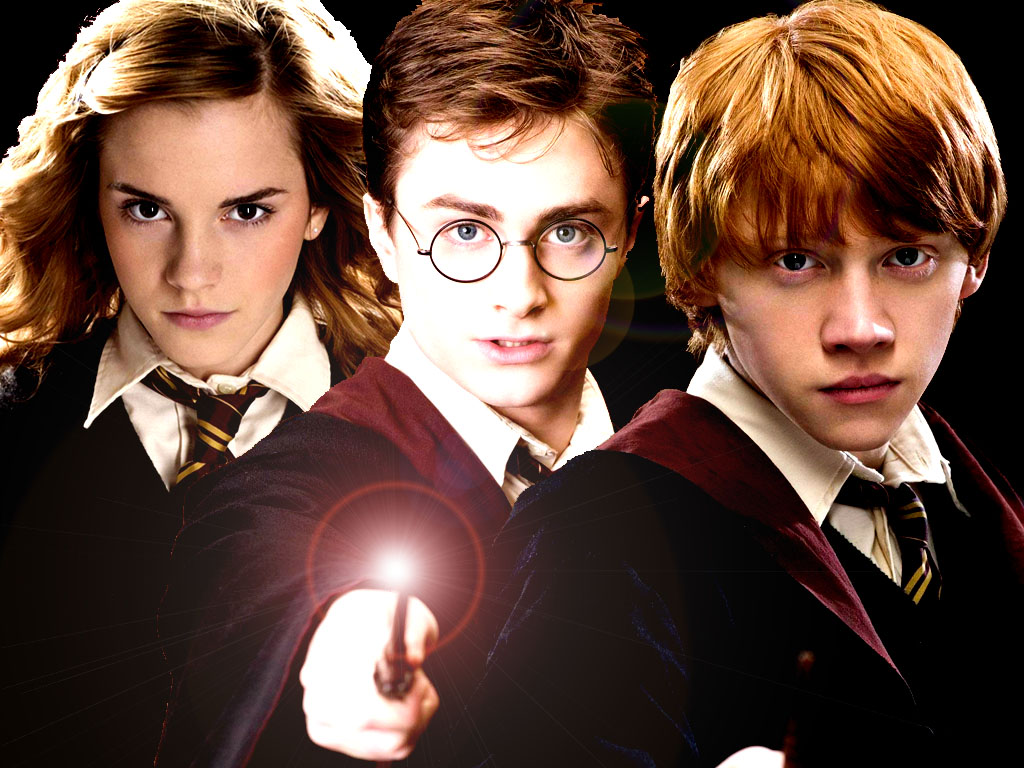 Wallpapers Movies Harry Potter and the Order of the Phoenix Hermione Harry n' Ron