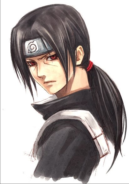 Fonds d'cran Art - Crayon Manga - Naruto itachi