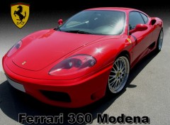 Fonds d'cran Voitures Ferrari 360 Modena