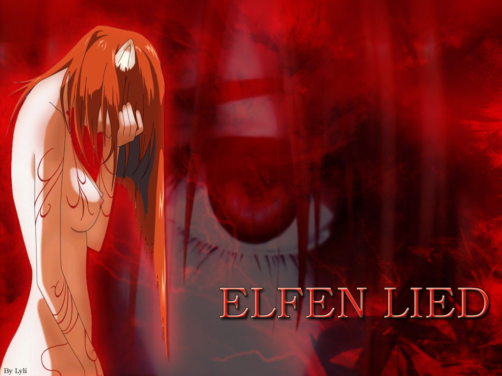 Fonds d'cran Manga Elfen lied Lucy