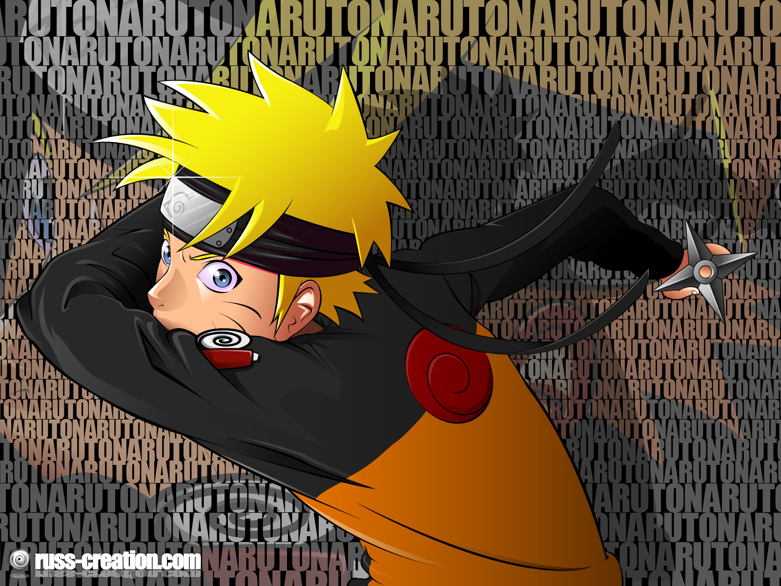 Fonds d'cran Manga Naruto Naruto - shurinken