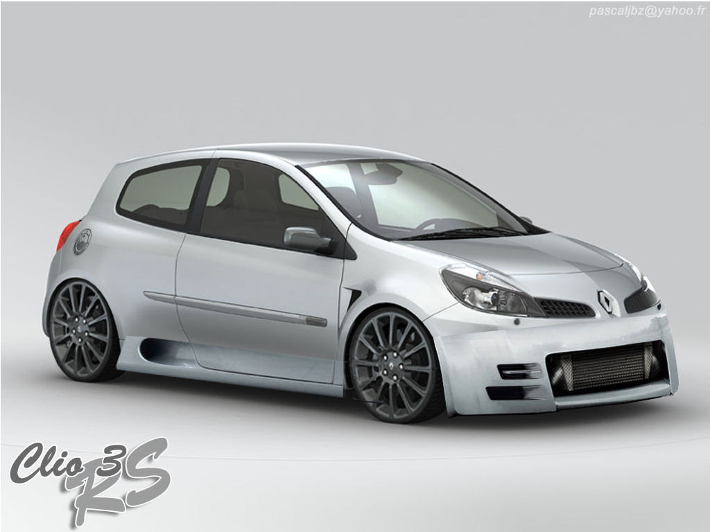 Fonds d'cran Voitures Tuning clio