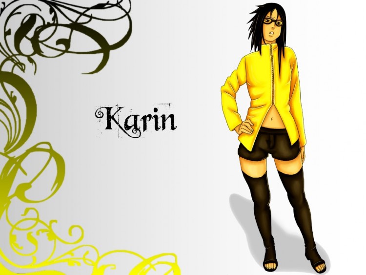 Fonds d'cran Manga Naruto Karin