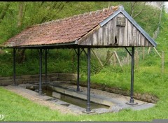 Fonds d'cran Constructions et architecture Lavoir du Sentier des Sources