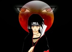 Wallpapers Manga Itachi et la lune