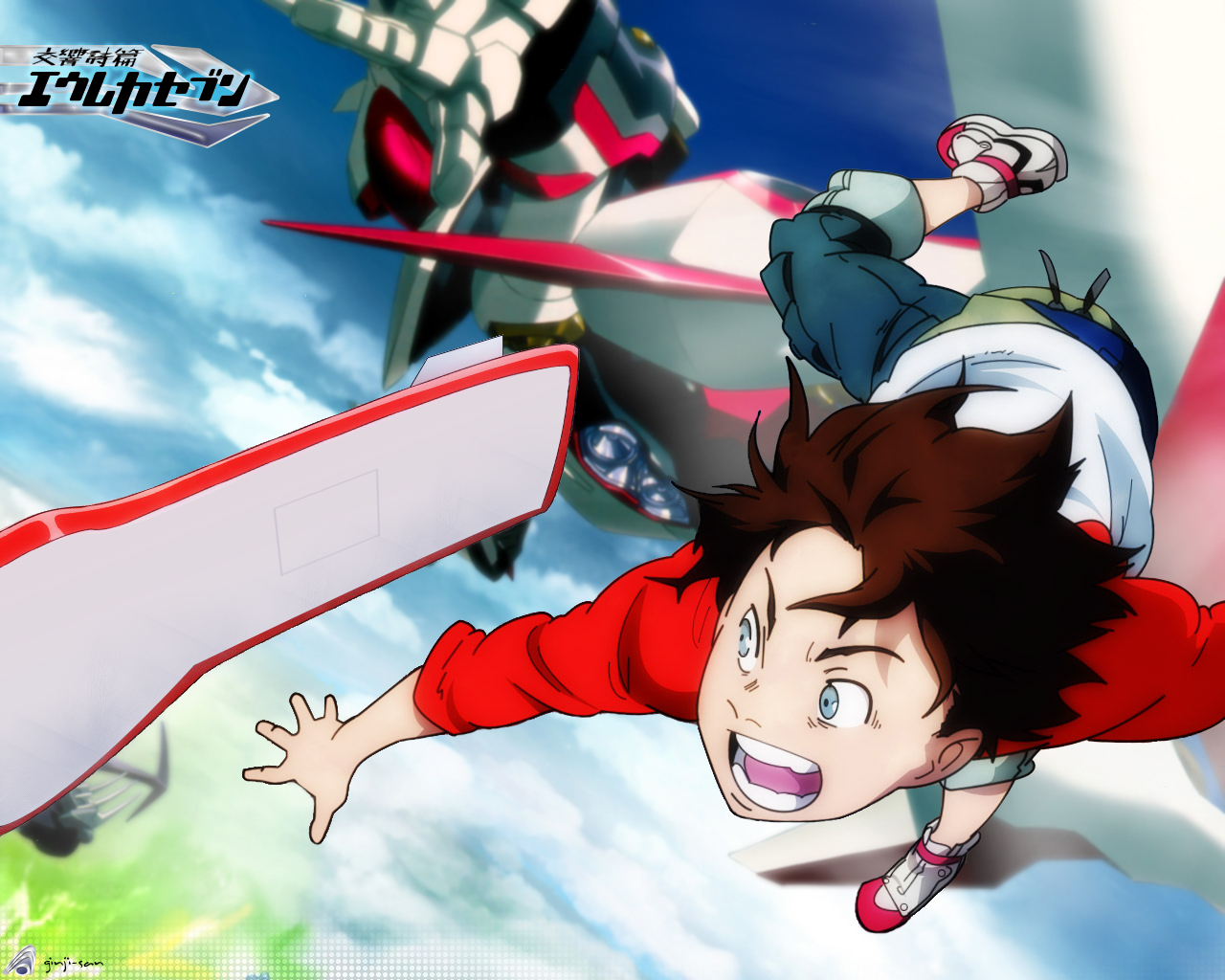 Fonds d'cran Dessins Anims Eureka 7 Eureka 7