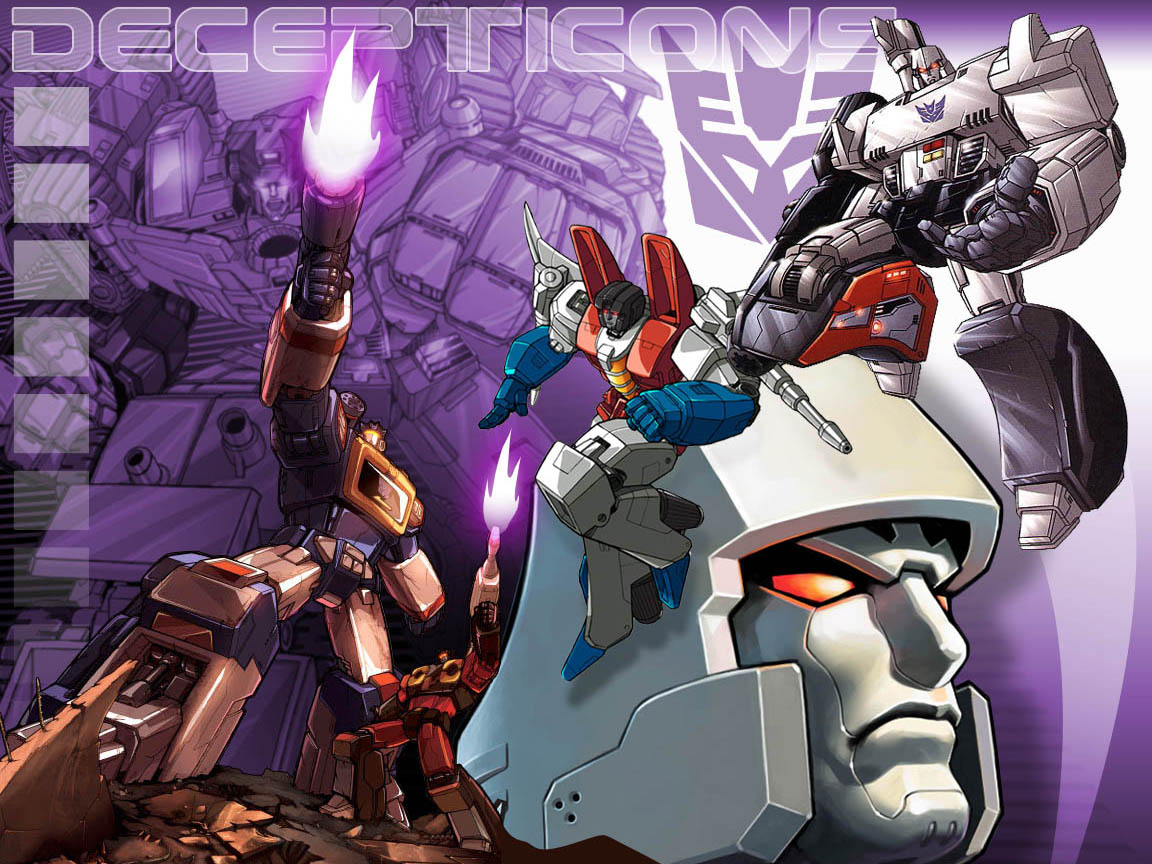 Fonds d'cran Comics et BDs Transformers Decepticons