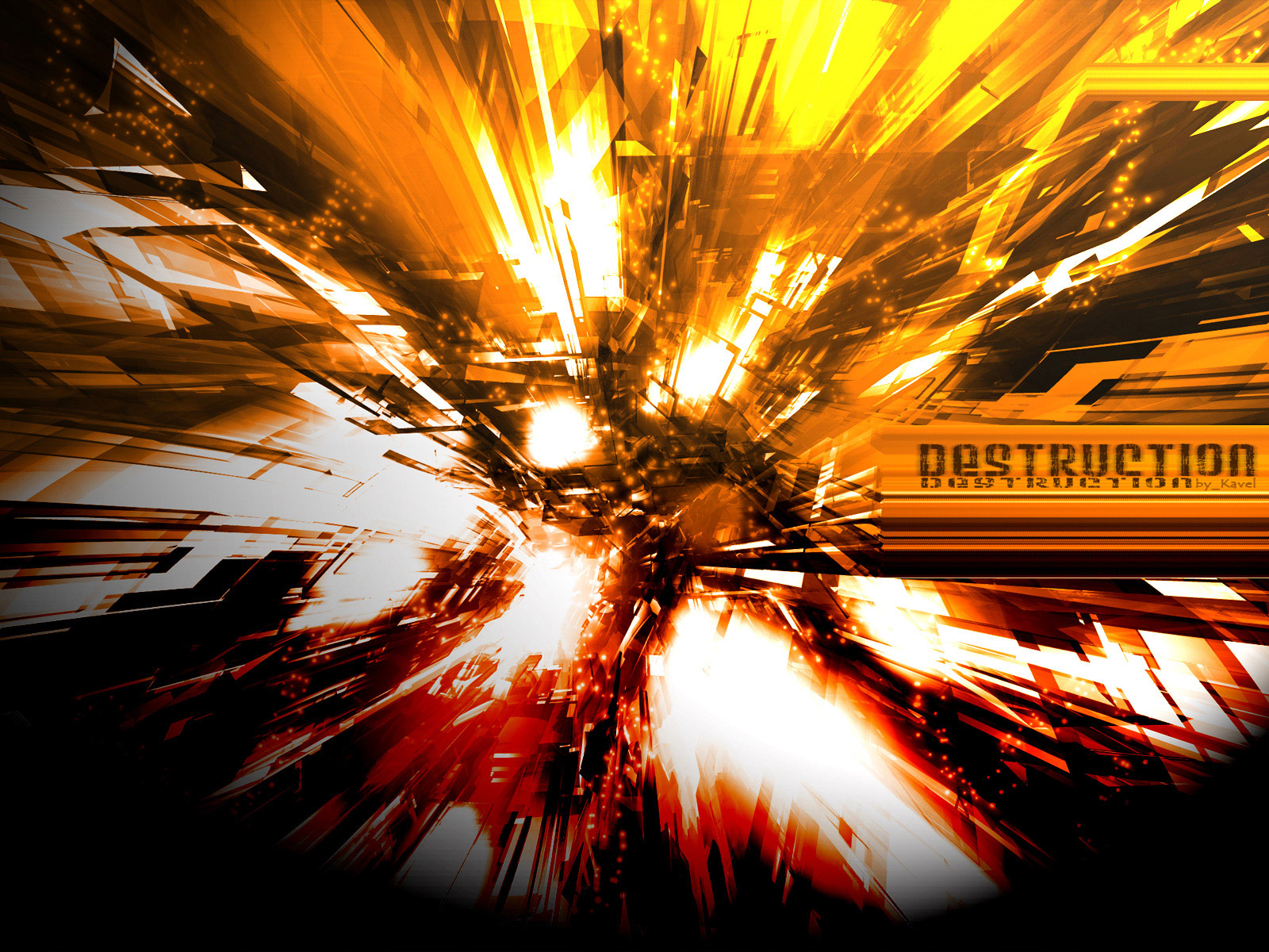 Wallpapers Digital Art Abstract Destruction