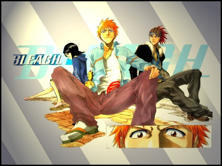 Fonds d'cran Manga Bleach groupe