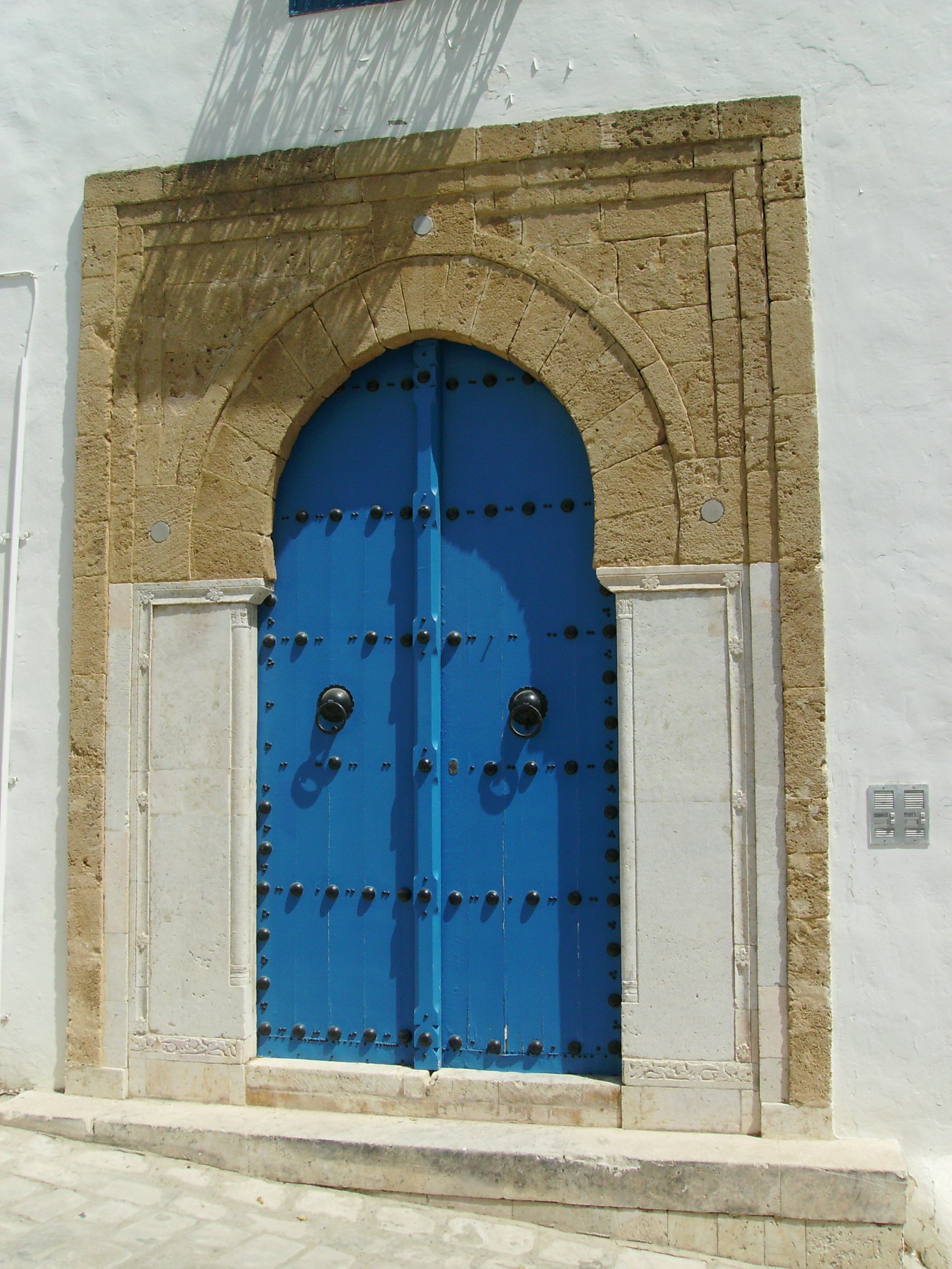 Wallpapers Trips : Africa Tunisia porte maison sidi bou said