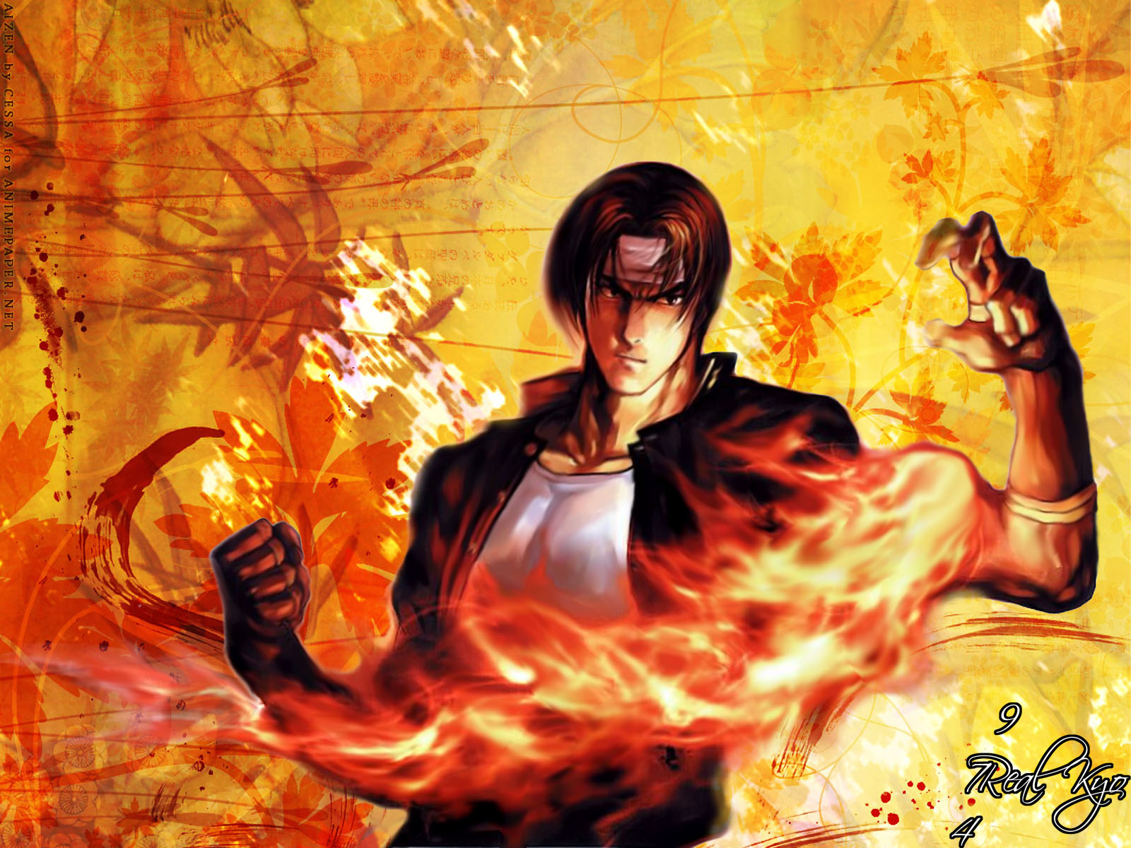 Fonds d'cran Jeux Vido King Of Fighters Kyo