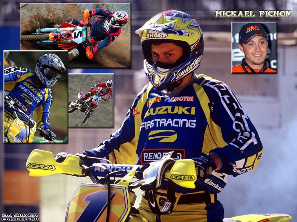 Wallpapers Motorbikes Motocross Mickael Pichon