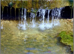 Fonds d'cran Nature Mini cascade