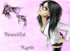 Wallpapers Manga Beautiful Karin