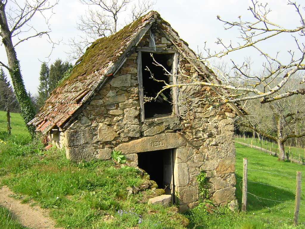 Wallpapers Constructions and architecture Ruins Petit abri