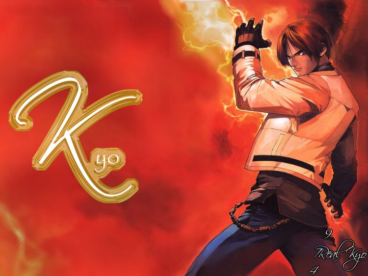 Fonds d'cran Manga King Of Fighter Kyo