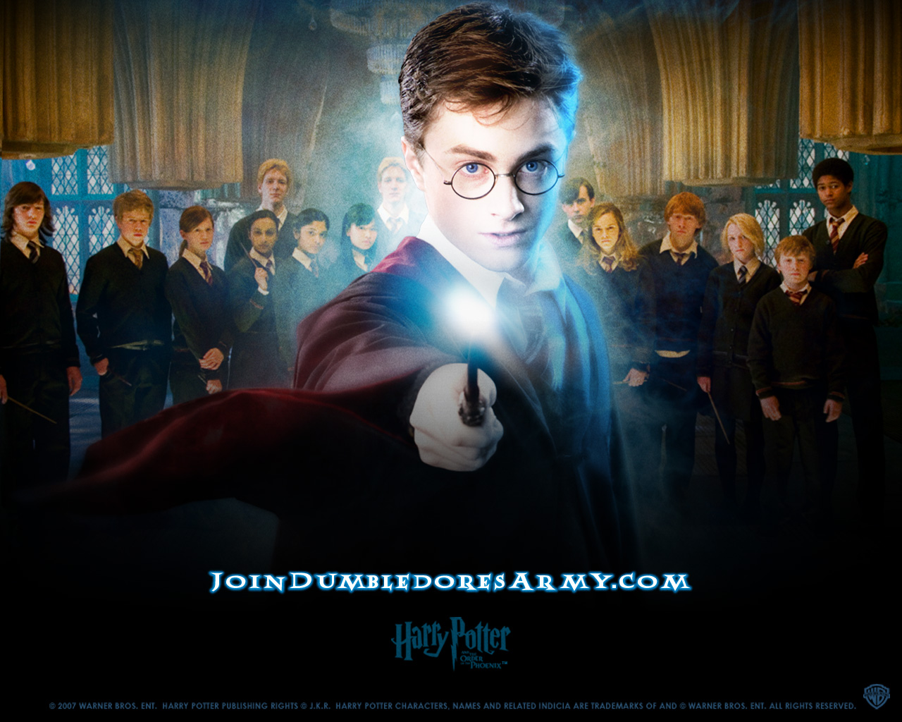 Fonds d'cran Cinma Harry Potter et l'Ordre du Phnix (V) Dumbledore's Army