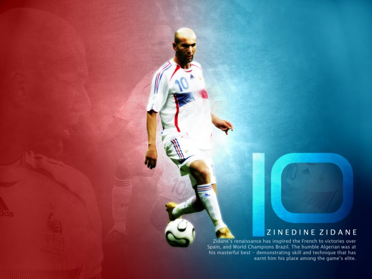 Fonds d'cran Sports - Loisirs Football zidane