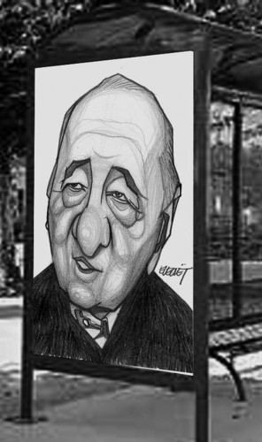 Fonds d'cran Art - Crayon Caricatures Jacques SEGUELA