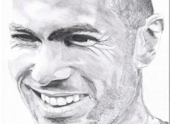 Wallpapers Art - Pencil Zinedine Zidane