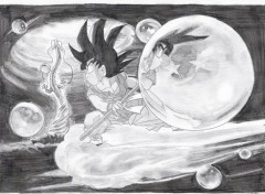 Wallpapers Art - Pencil dragon ball