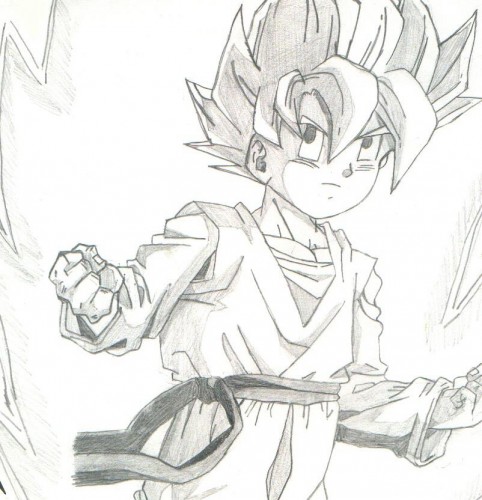 Fonds d'cran Art - Crayon Manga - Dragon Ball Z Wallpaper N168715