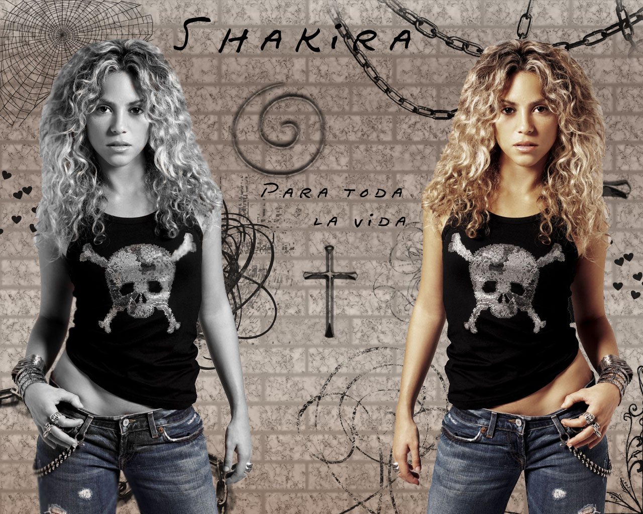 Fonds d'cran Musique Shakira shakira