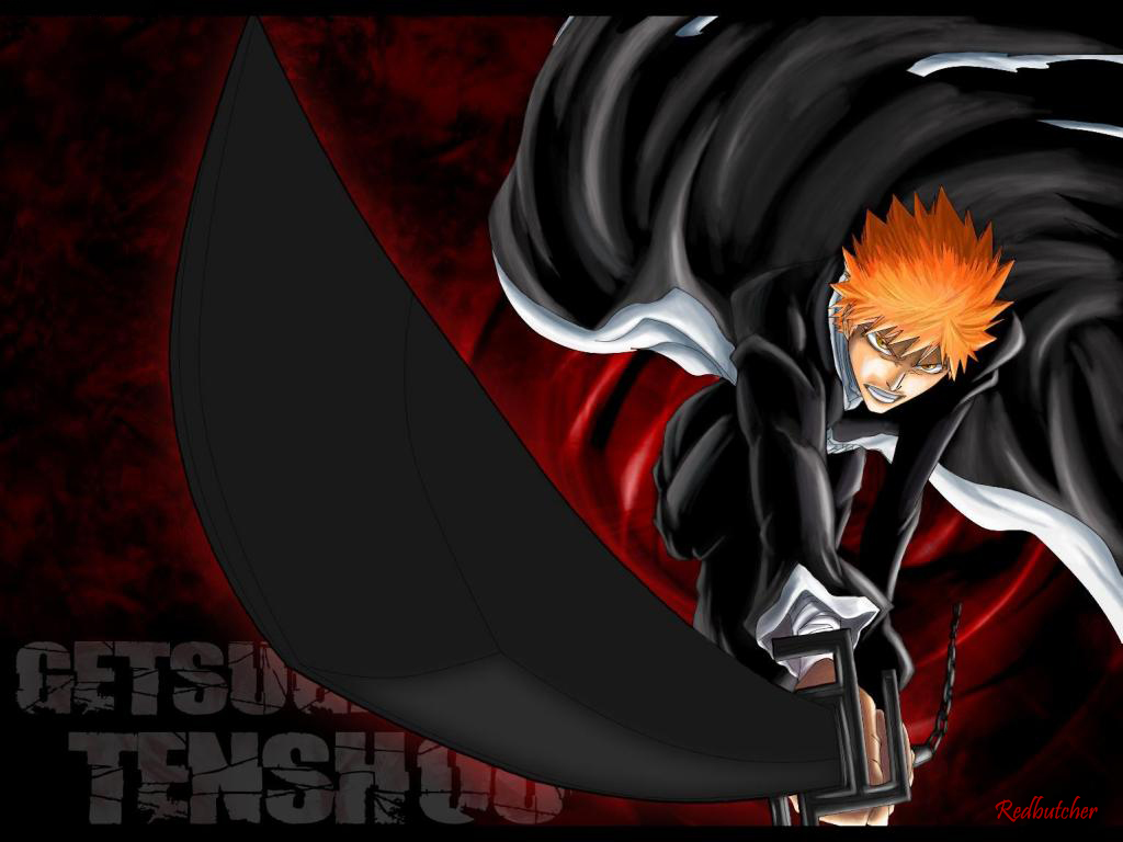 Wallpapers Manga Bleach Ichigo Getsuga Tenshou