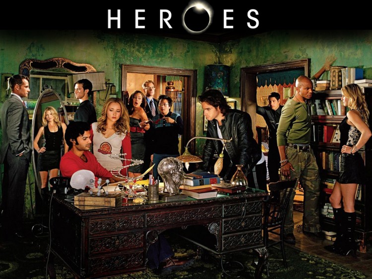 Fonds d'cran Sries TV Heroes Heroes cast