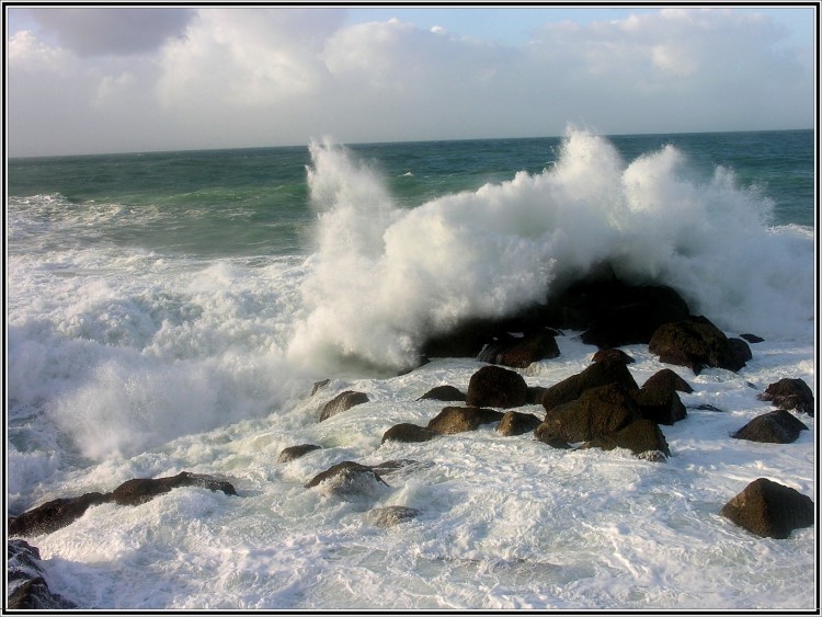 Fonds d'cran Nature Mers - Ocans - Plages Mini tempte