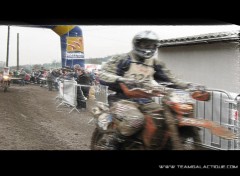 Fonds d'cran Motos Depart TeamGalactique