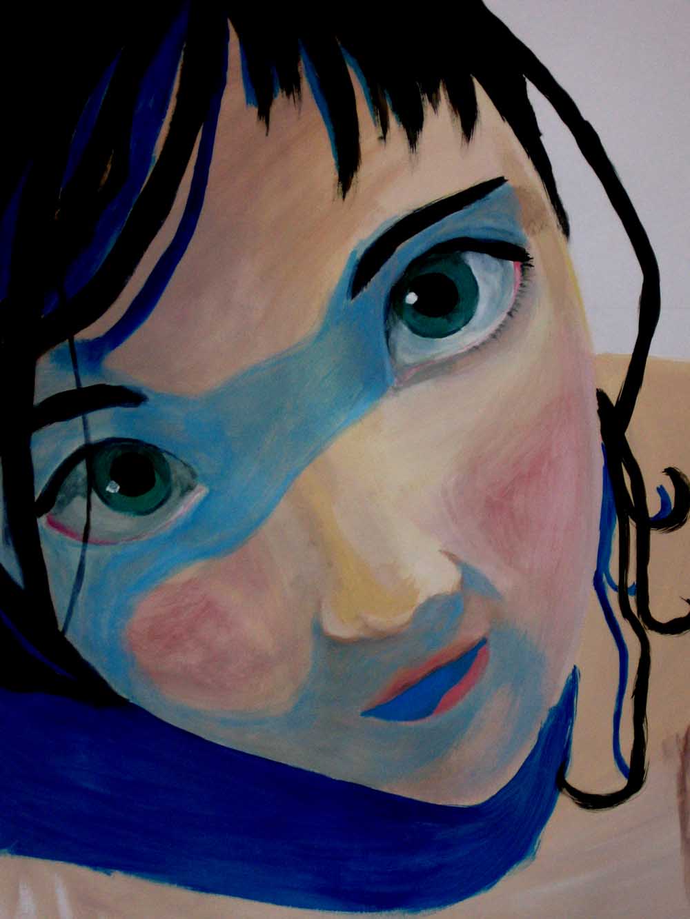 Wallpapers Art - Painting Portraits - Faces petite fille 2