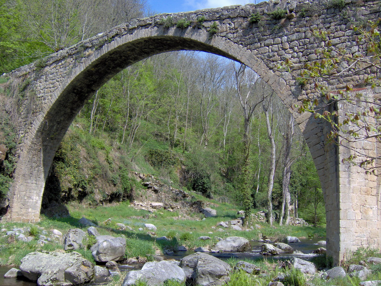 Fonds d'cran Constructions et architecture Ponts - Aqueducs Le pont du Diable