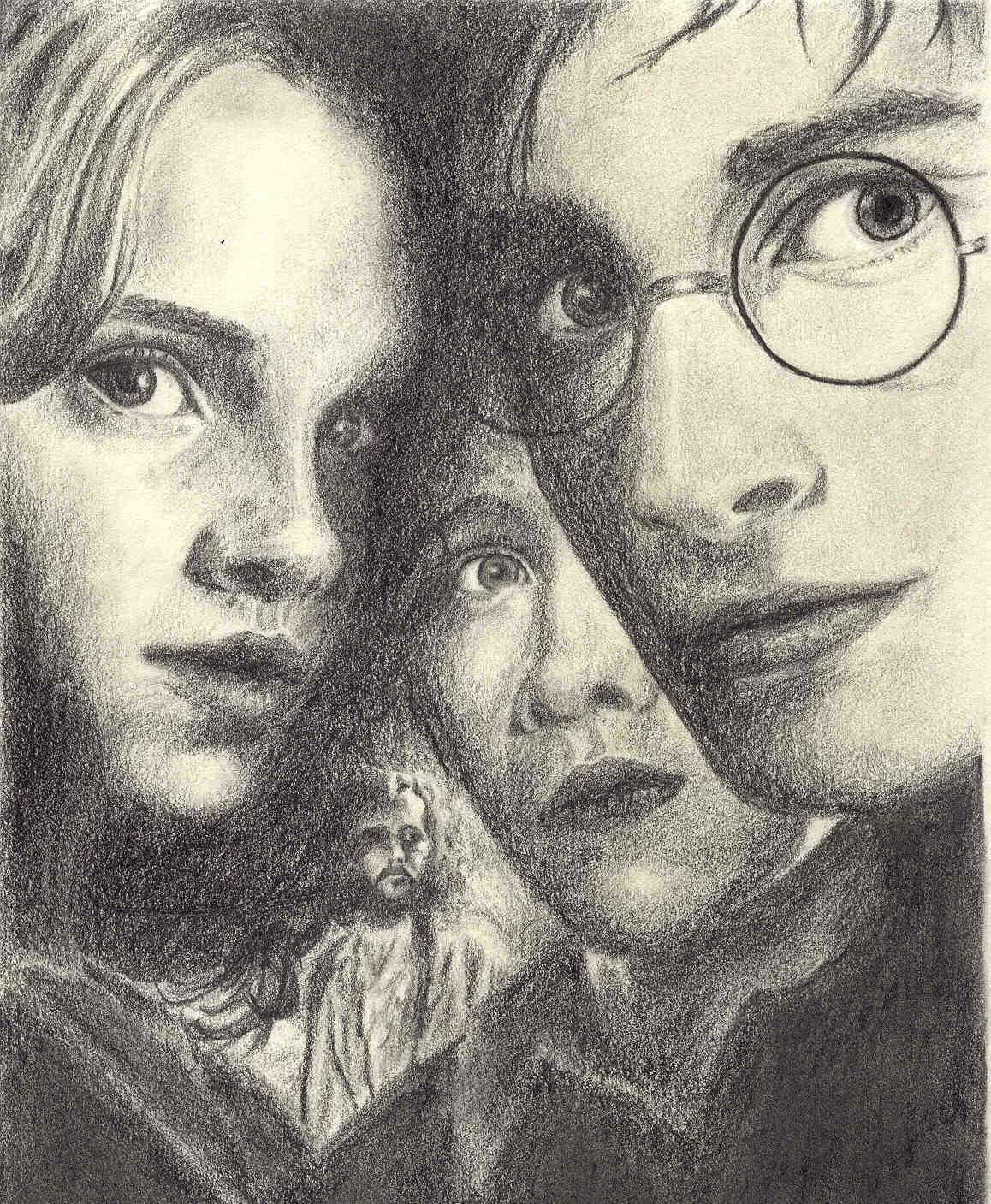 Wallpapers Art - Pencil Portraits Harry Potter