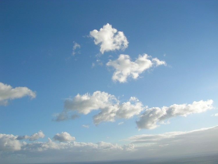 Fonds d'cran Nature Ciel - Nuages ciel et mer